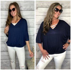 Navy Top